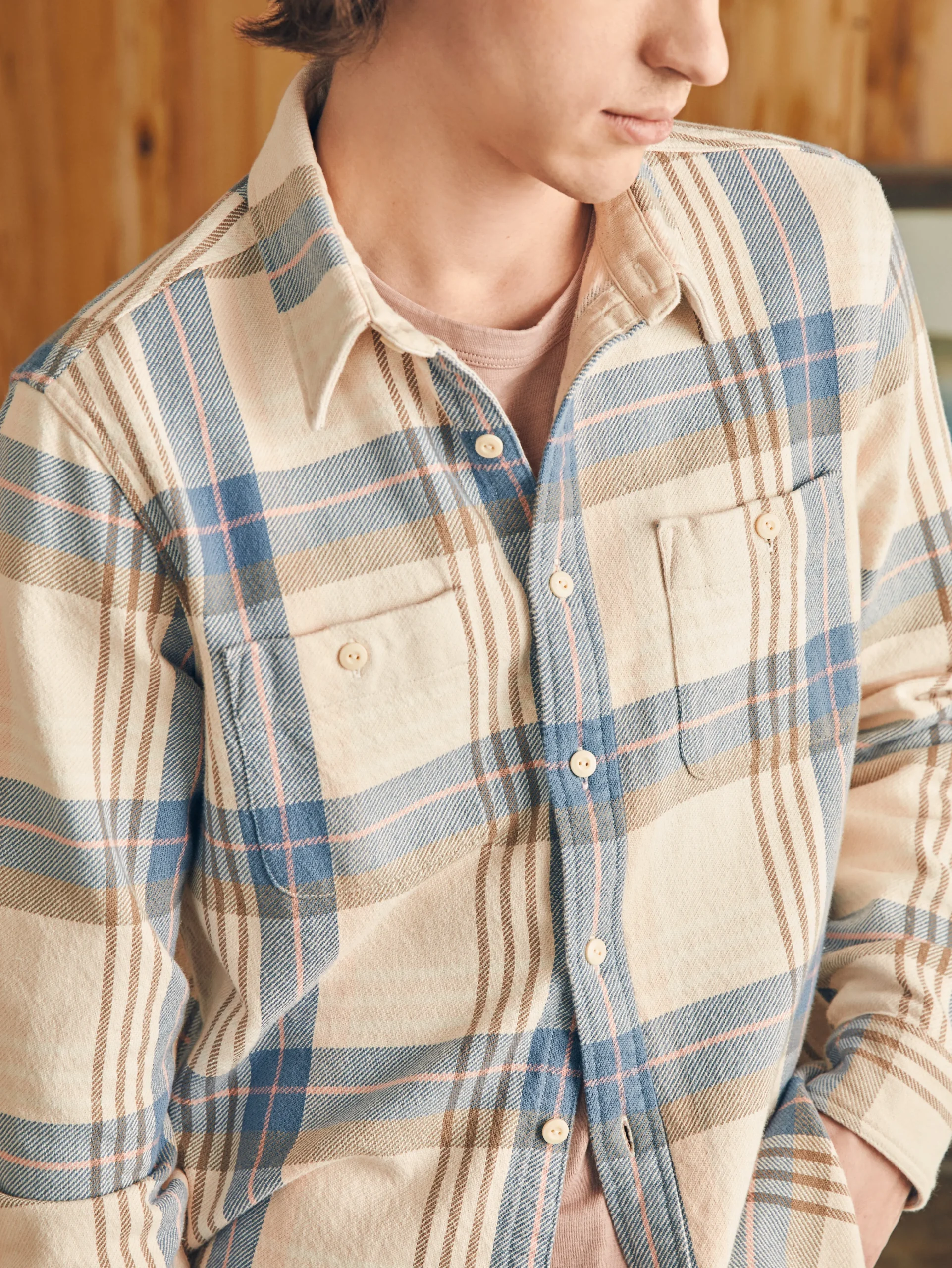 Surf Flannel -*Faherty Brand Online