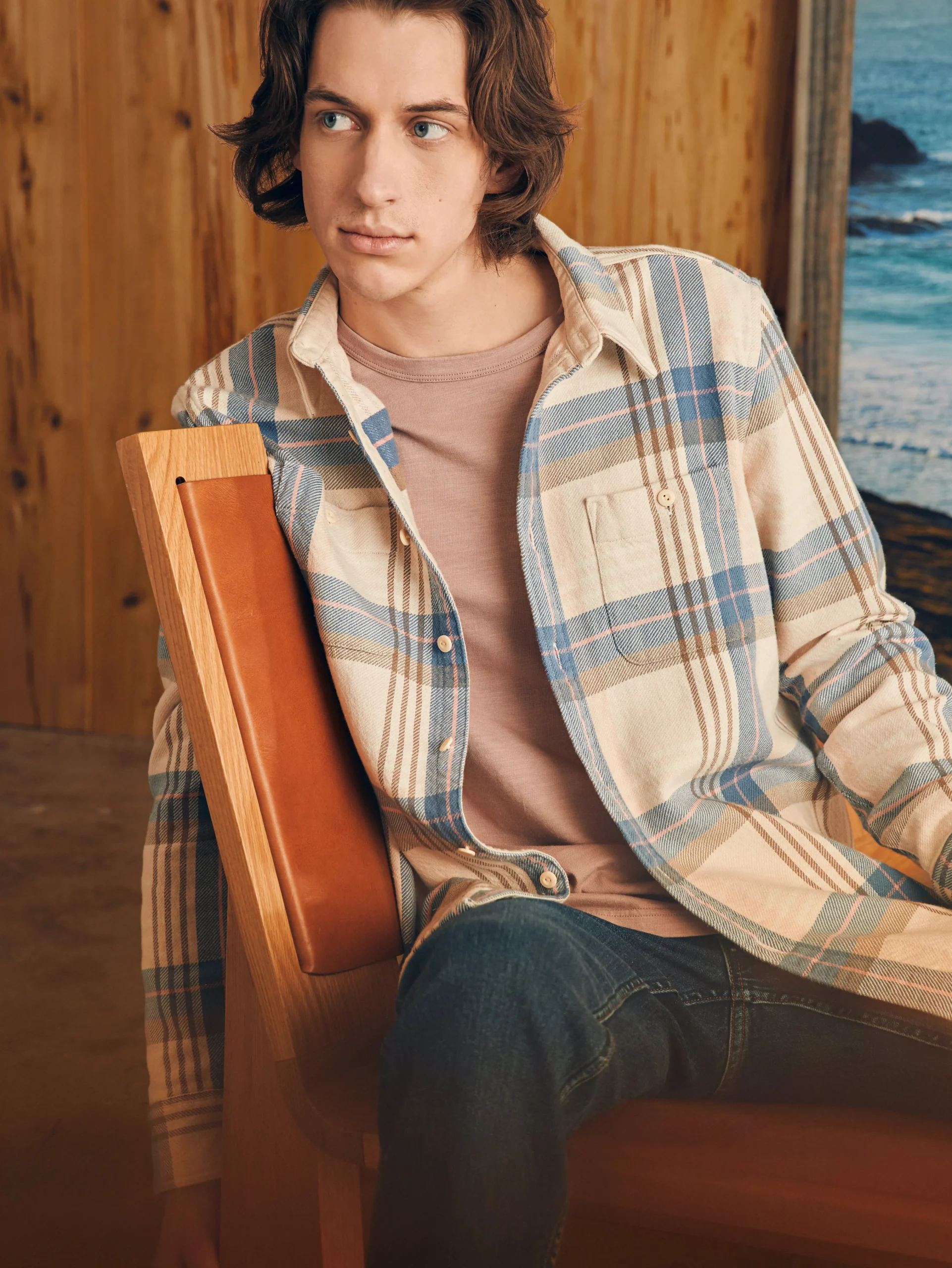 Surf Flannel -*Faherty Brand Online