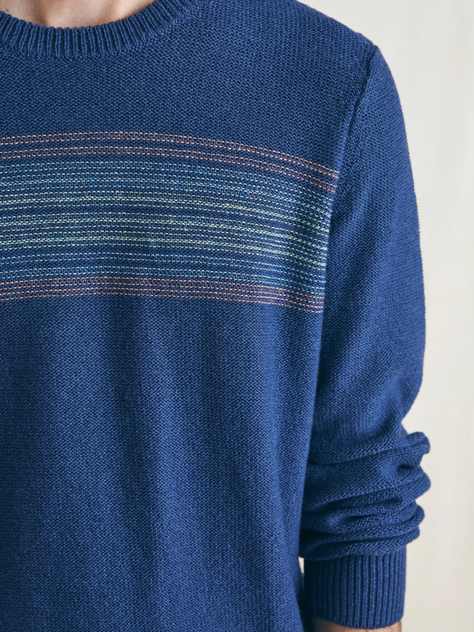 Surf Stripe Crew Sweater -*Faherty Brand Online