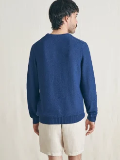 Surf Stripe Crew Sweater -*Faherty Brand Online
