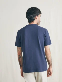 Surf Stripe Sunwashed Tee (Tall) -*Faherty Brand Online