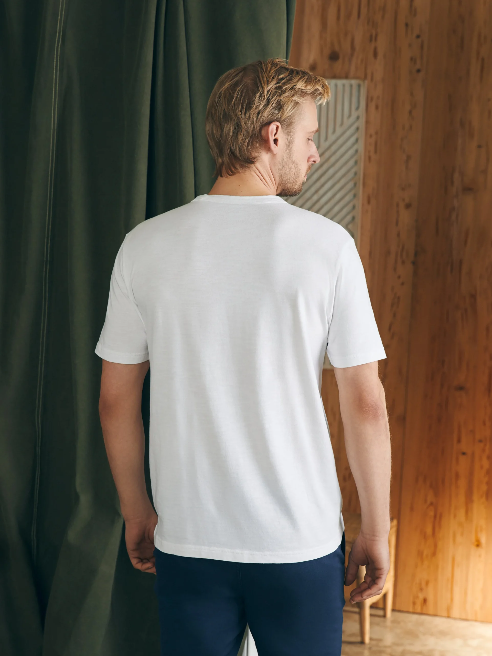 Surf Stripe Sunwashed Tee (Tall) -*Faherty Brand Sale