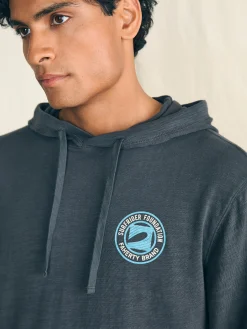 Surfrider Sunwashed Slub Hoodie -*Faherty Brand Outlet