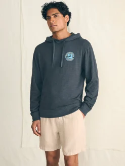 Surfrider Sunwashed Slub Hoodie -*Faherty Brand Outlet