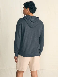 Surfrider Sunwashed Slub Hoodie -*Faherty Brand Outlet