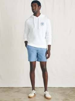 Surfrider Sunwashed Slub Hoodie -*Faherty Brand New