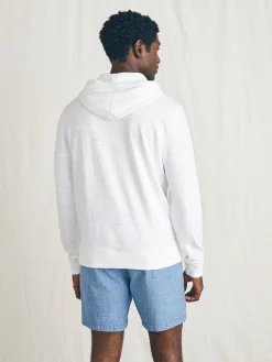 Surfrider Sunwashed Slub Hoodie -*Faherty Brand New