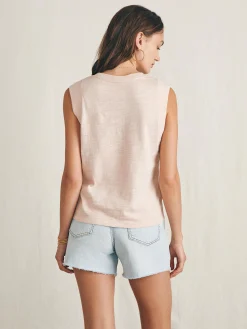 Surfrider Sunwashed Slub Muscle Tank -*Faherty Brand Best