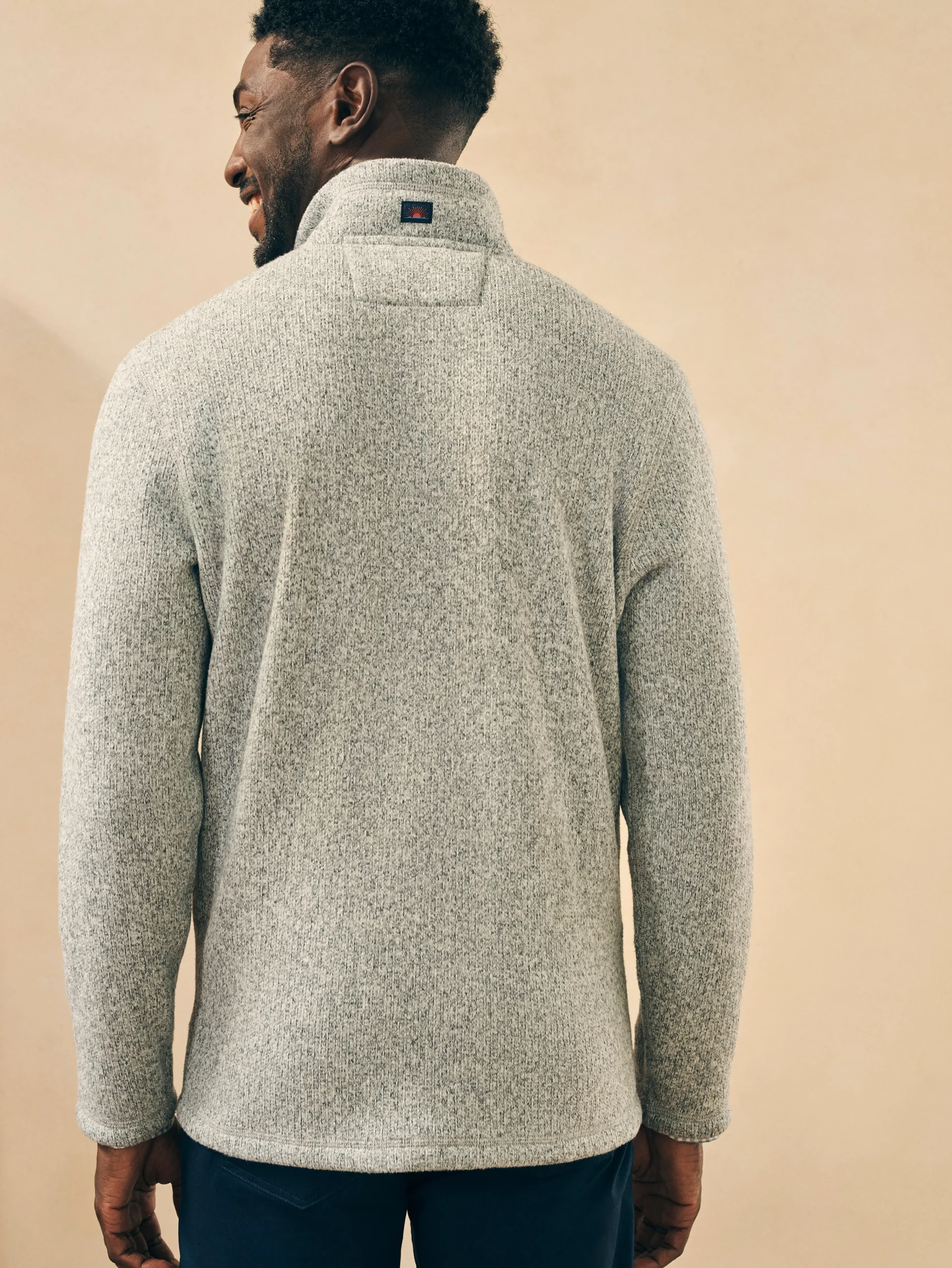Sweater Fleece Full Zip -*Faherty Brand Discount
