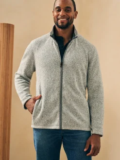 Sweater Fleece Full Zip -*Faherty Brand Discount