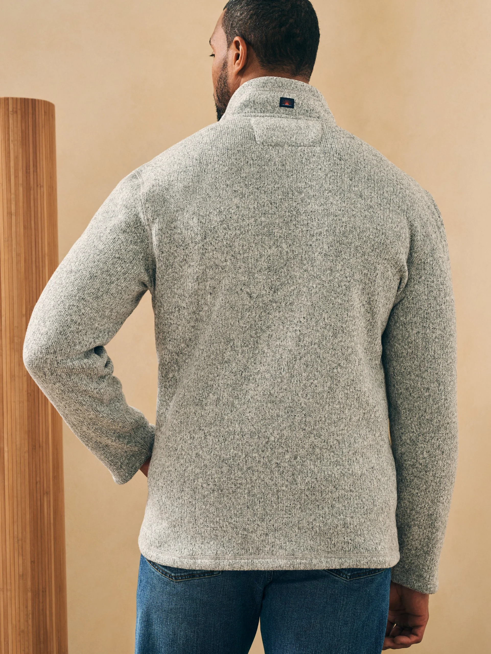 Sweater Fleece Full Zip -*Faherty Brand Discount