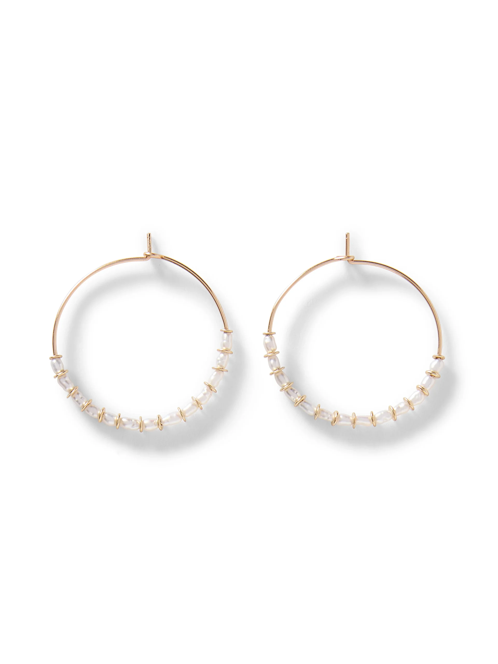 Swell Life By The Sea Hoops -*Faherty Brand Hot