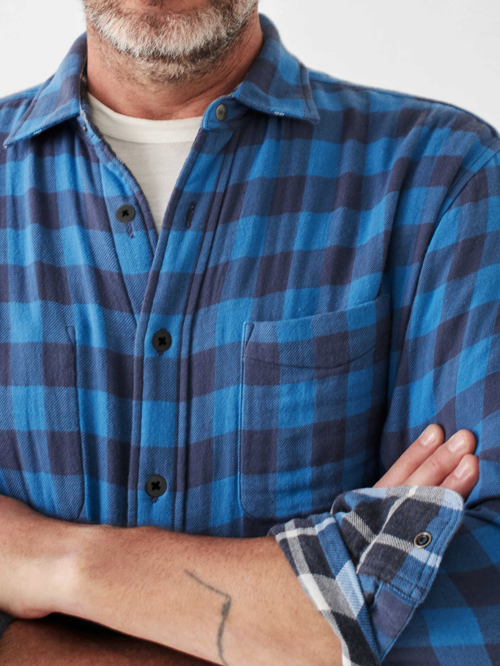 The Reversible Shirt -*Faherty Brand New