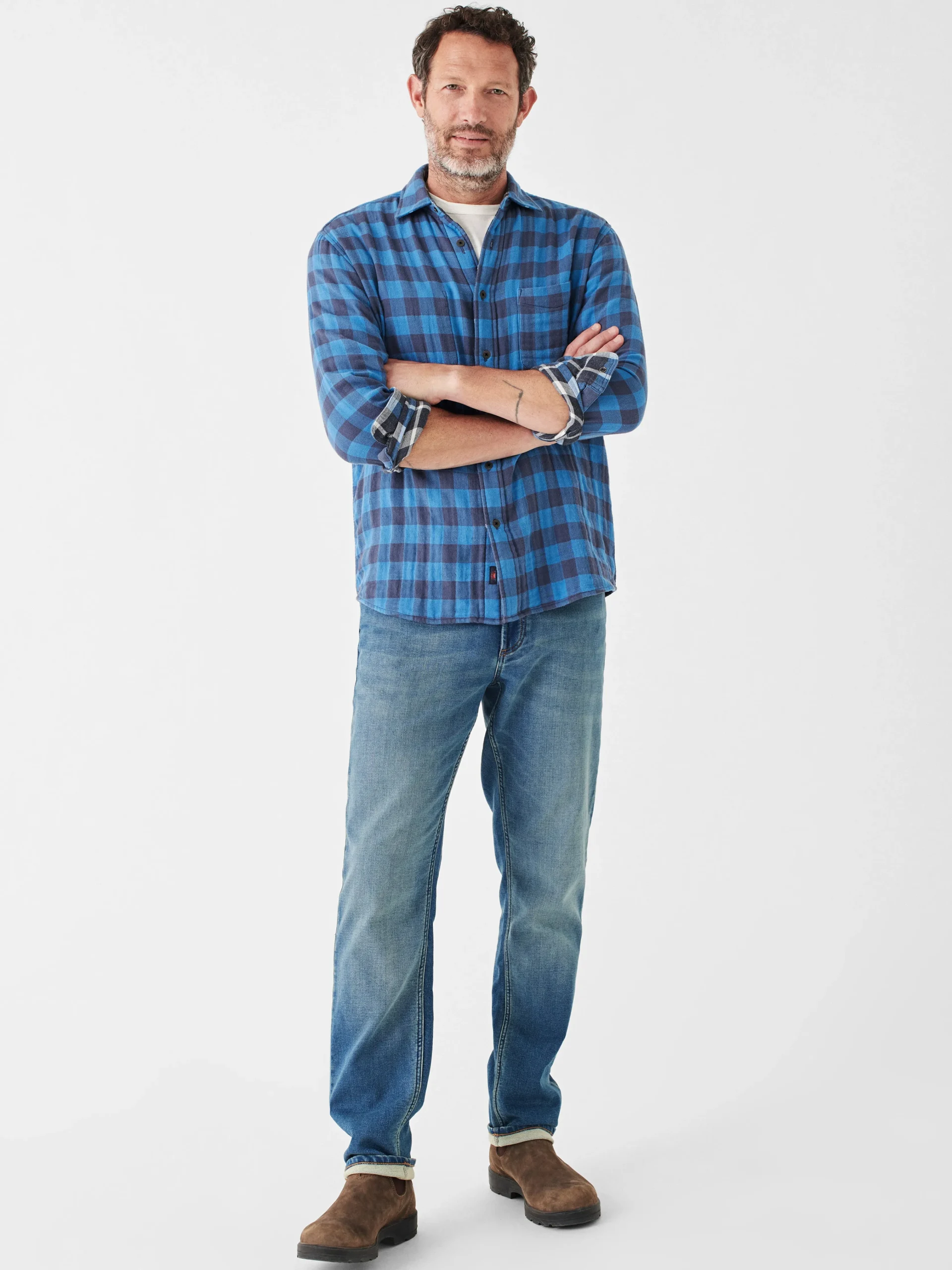 The Reversible Shirt -*Faherty Brand New