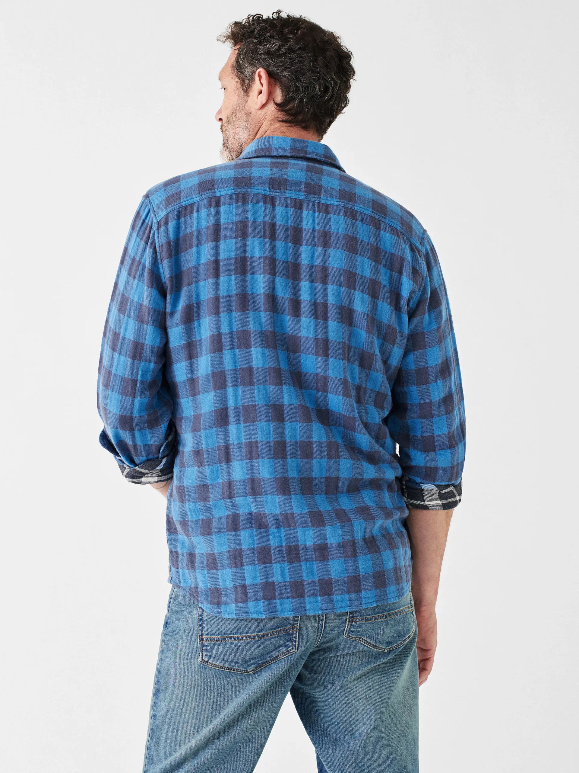 The Reversible Shirt -*Faherty Brand New
