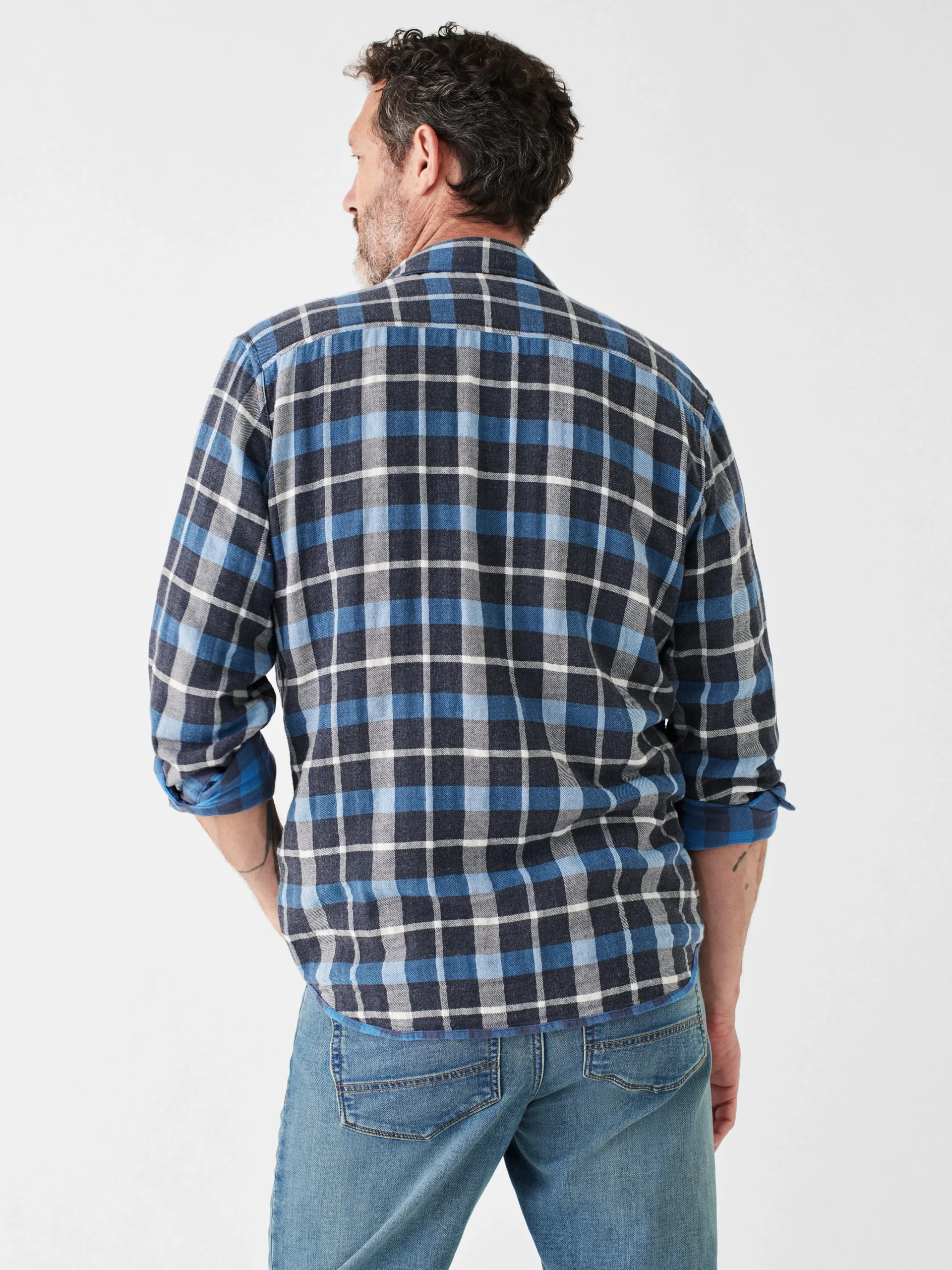 The Reversible Shirt -*Faherty Brand New