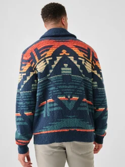 Thunder Voice Eagle Cardigan -*Faherty Brand New
