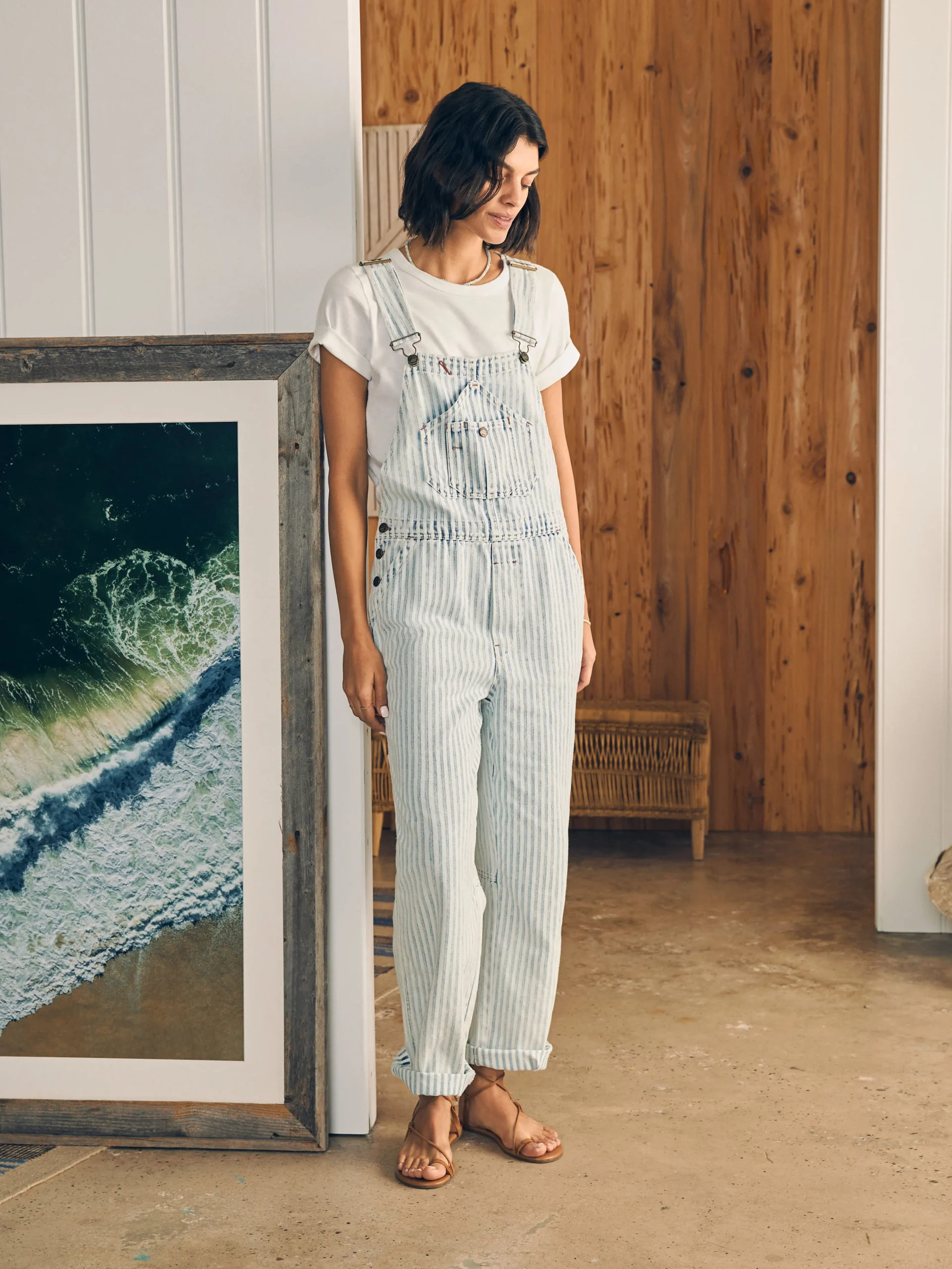Topsail Straight Leg Overall -*Faherty Brand Online