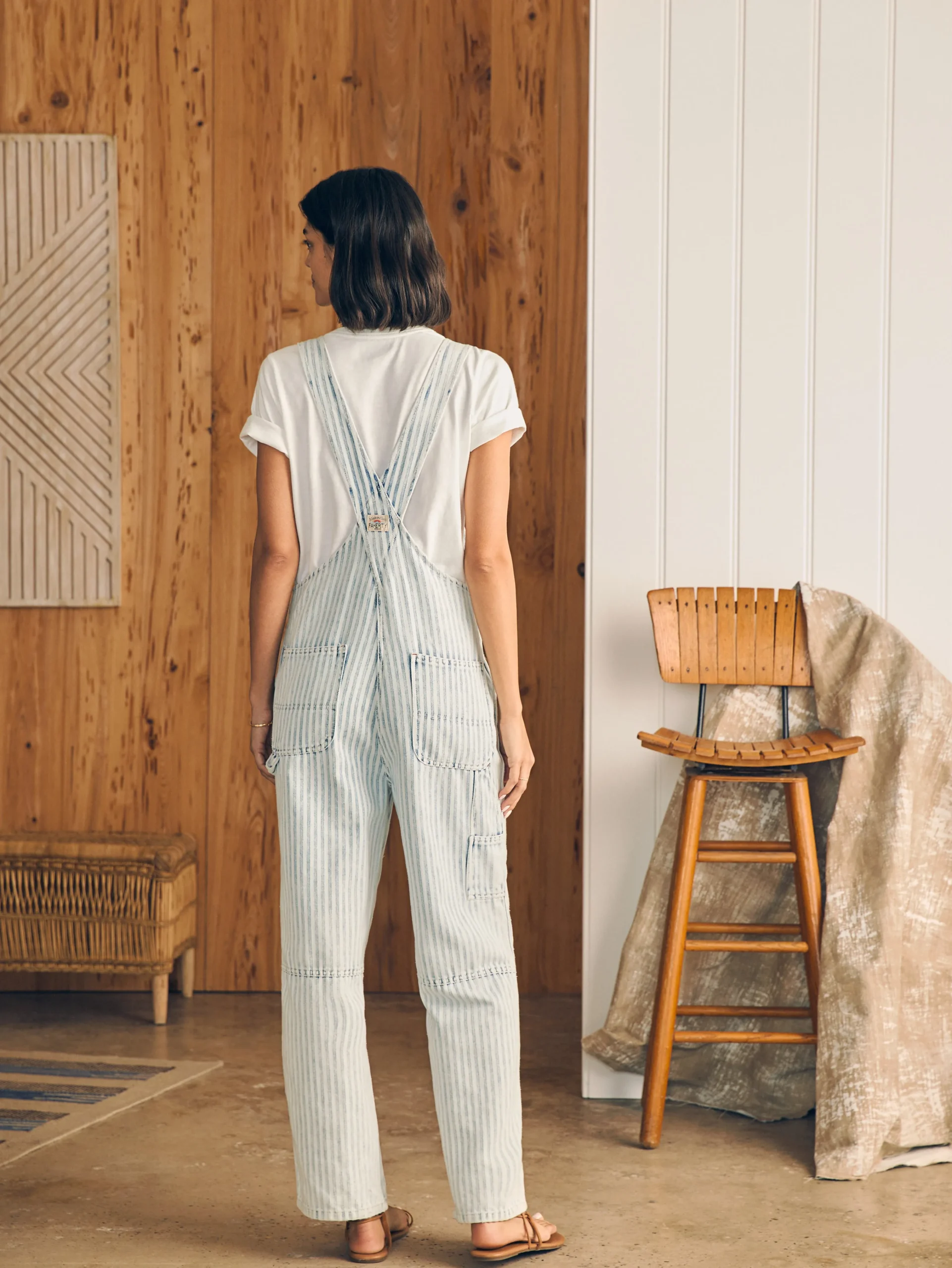 Topsail Straight Leg Overall -*Faherty Brand Online