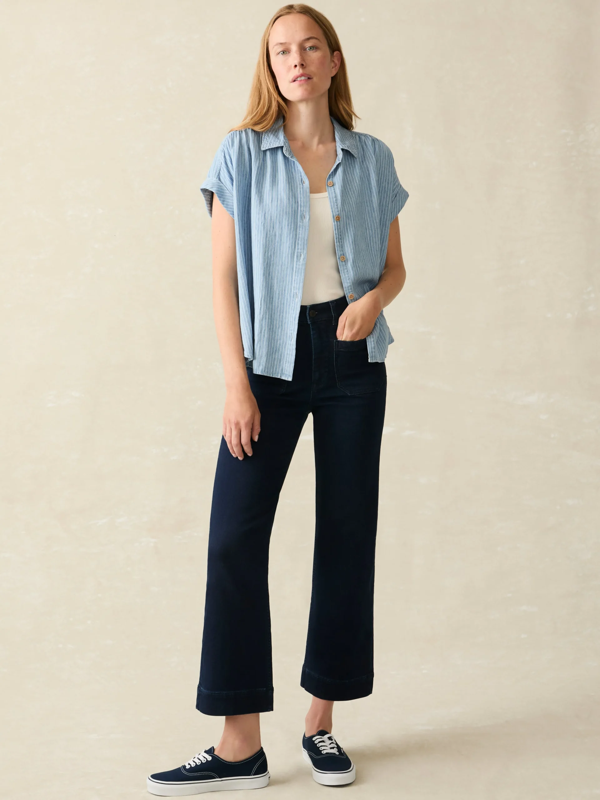Tried & True Breeze Shirt -*Faherty Brand Sale