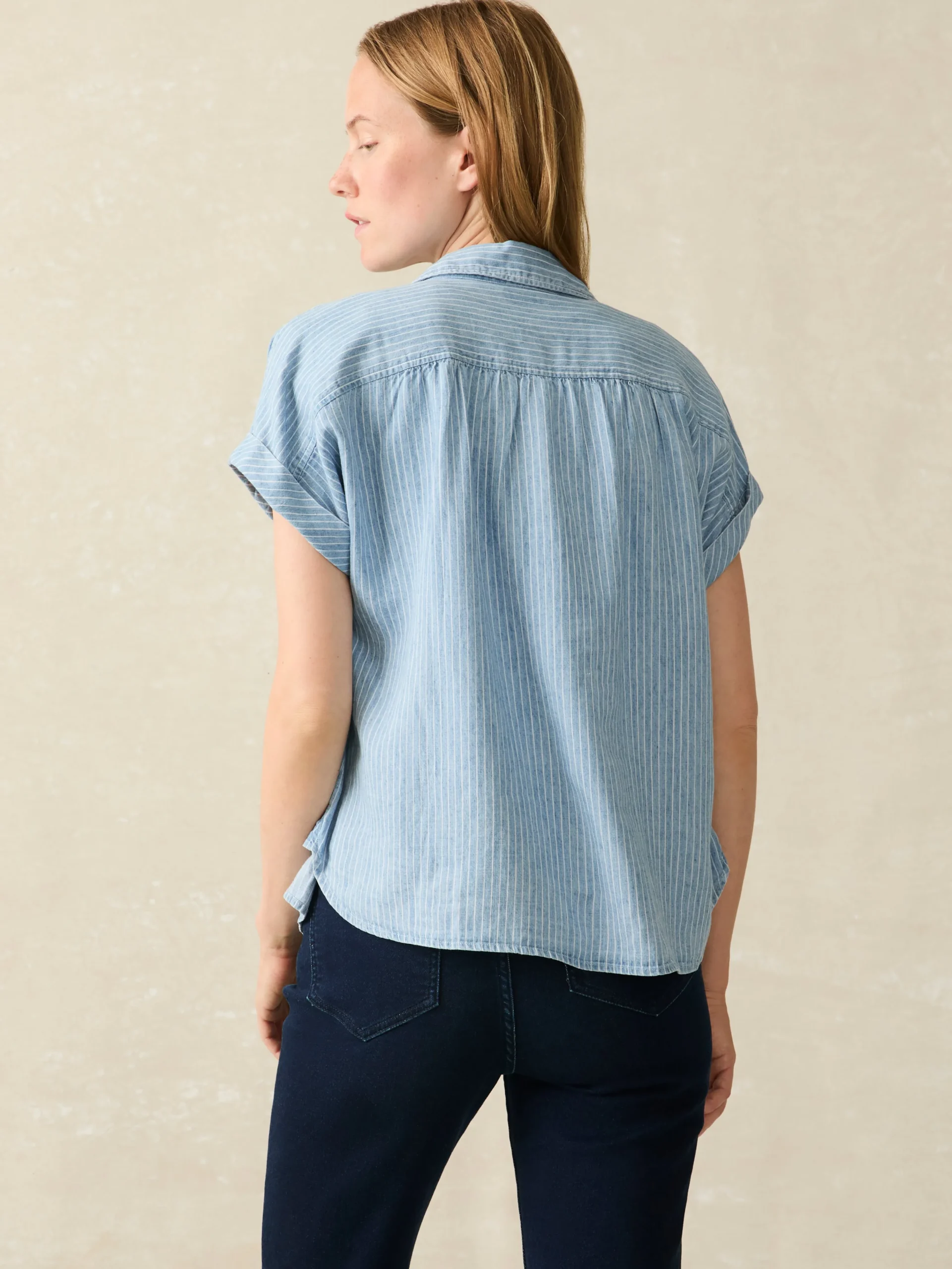 Tried & True Breeze Shirt -*Faherty Brand Sale