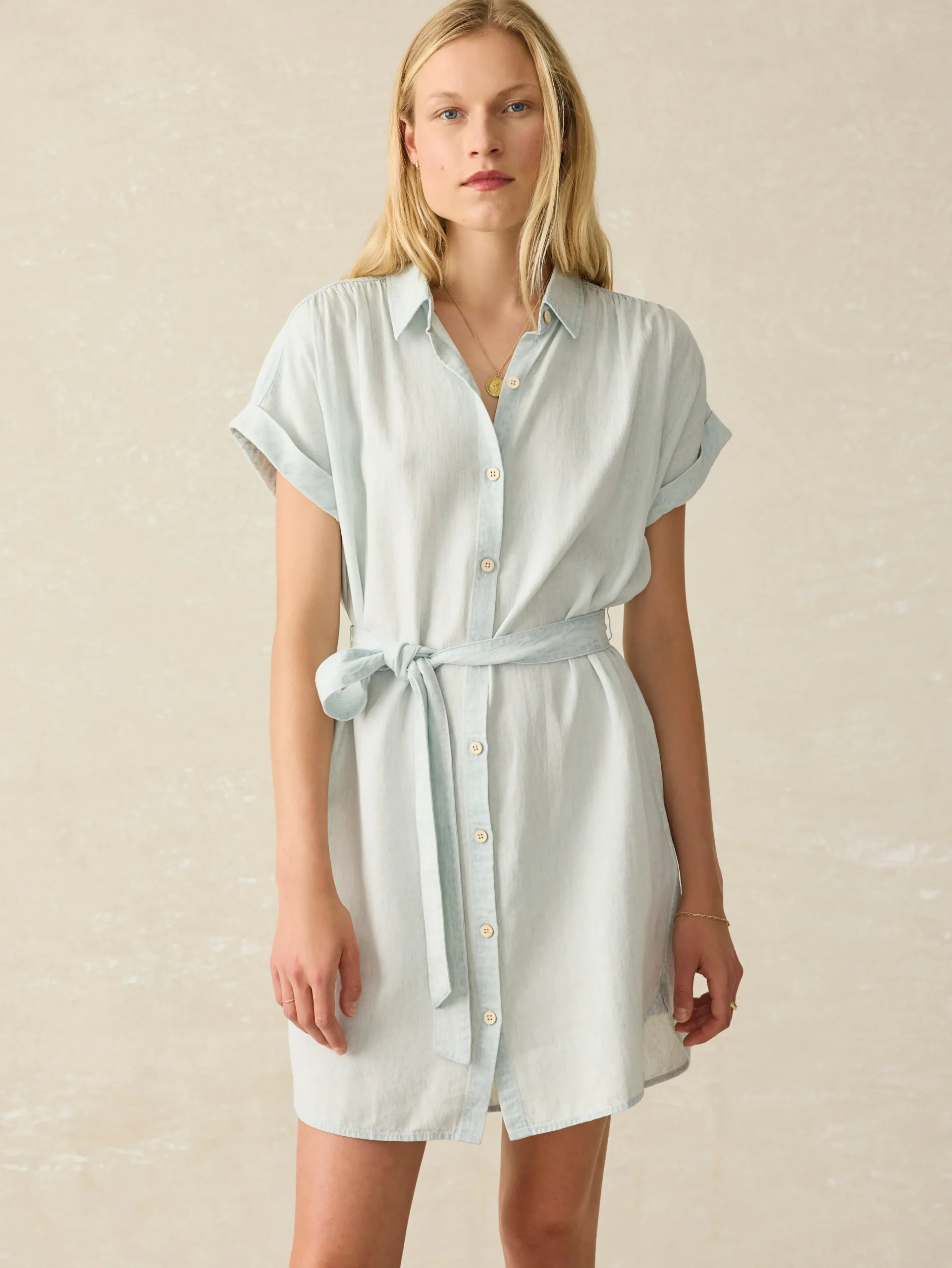 Tried & True Breeze Shirtdress -*Faherty Brand Discount