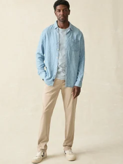 Tried & True Chambray Shirt -*Faherty Brand Discount