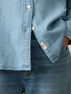 Tried & True Chambray Shirt -*Faherty Brand Discount