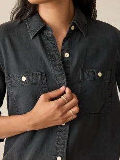 Tried & True Chambray Shirt -*Faherty Brand Clearance