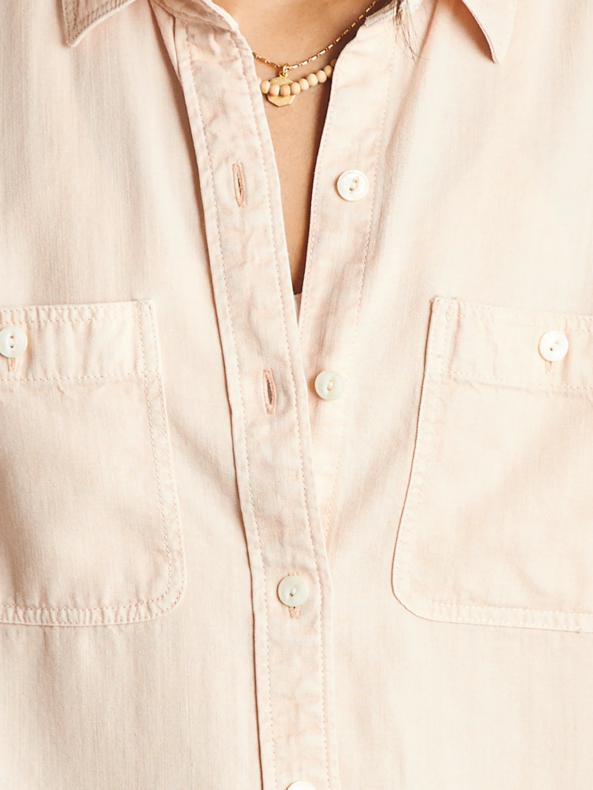 Tried & True Chambray Shirt -*Faherty Brand New