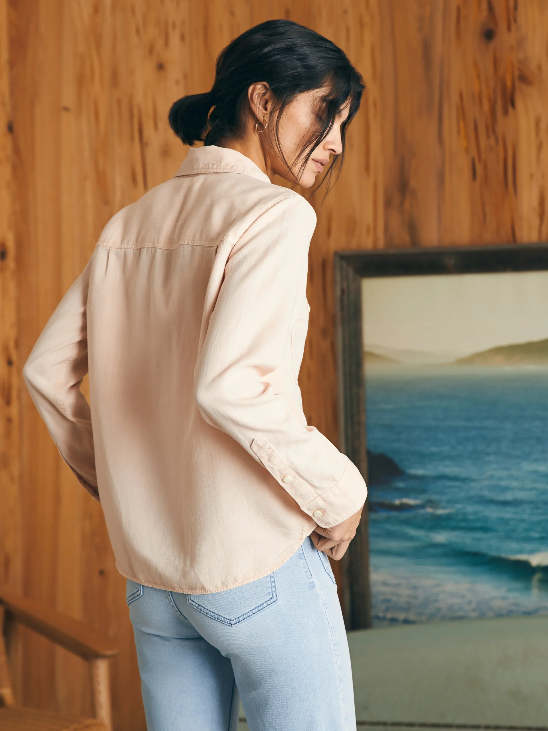 Tried & True Chambray Shirt -*Faherty Brand New