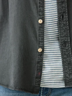 Tried & True Chambray Workshirt -*Faherty Brand Discount