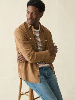 Tried & True Chambray Workshirt -*Faherty Brand Best