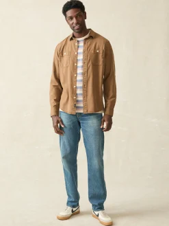 Tried & True Chambray Workshirt -*Faherty Brand Best