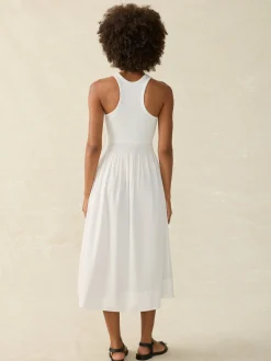 Tropical Cotton Ribbed Tank Dress -*Faherty Brand Outlet