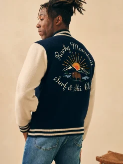Varsity Jacket -*Faherty Brand Clearance