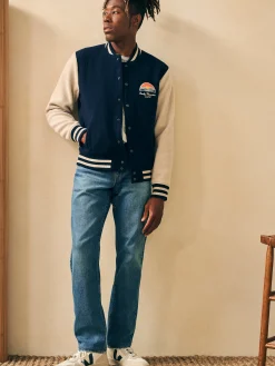 Varsity Jacket -*Faherty Brand Clearance