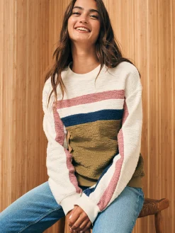 Vista Stripe Pullover -*Faherty Brand Discount