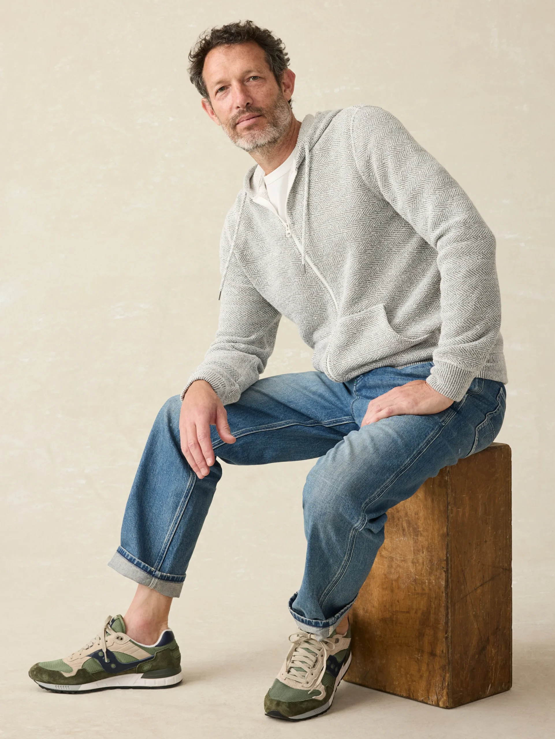 Whitewater Full Zip Hoodie -*Faherty Brand