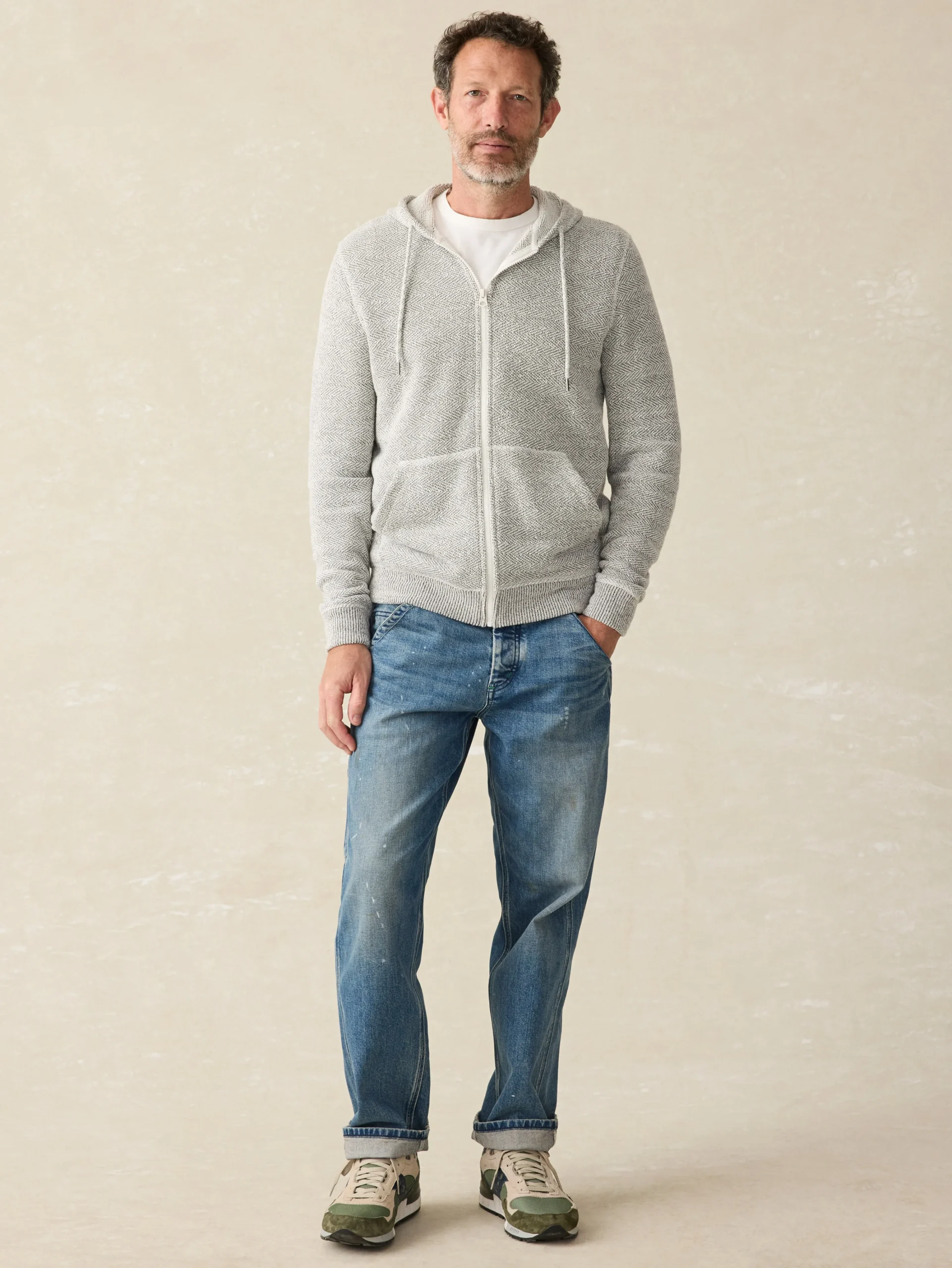 Whitewater Full Zip Hoodie -*Faherty Brand