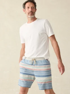 Whitewater Stripe Sweatshort -*Faherty Brand Best