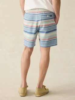 Whitewater Stripe Sweatshort -*Faherty Brand Best