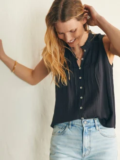 Willa Sleeveless Top -*Faherty Brand Clearance