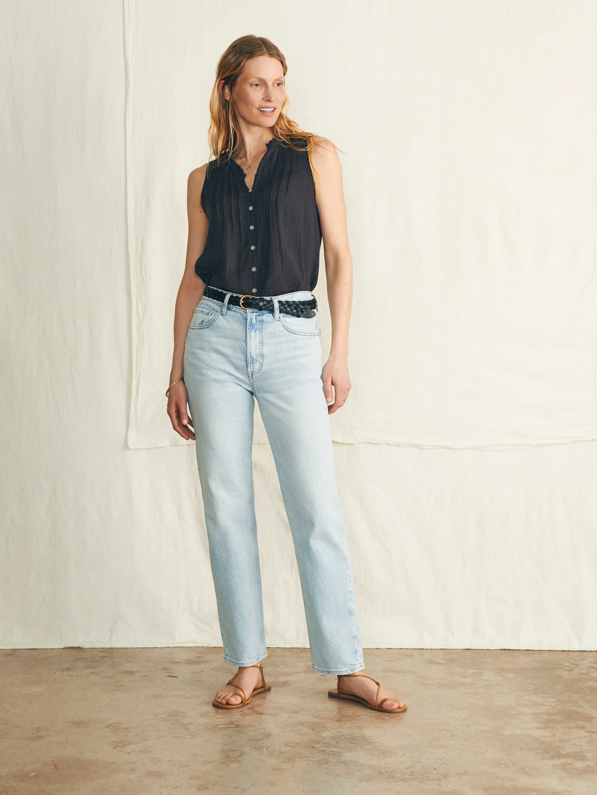 Willa Sleeveless Top -*Faherty Brand Clearance