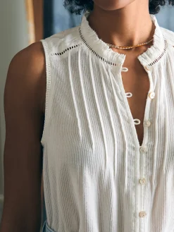 Willa Sleeveless Top -*Faherty Brand Outlet