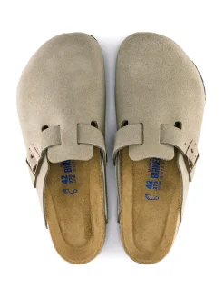 Women's Birkenstock Boston Clog Soft Footbed -*Faherty Brand