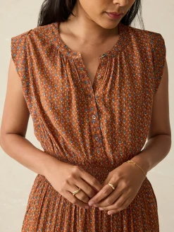 Woodstock Midi Dress -*Faherty Brand Sale